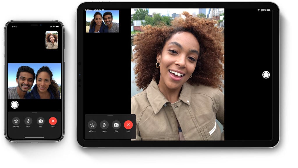 Videollamada de Apple FaceTime en iPhone y iPad
