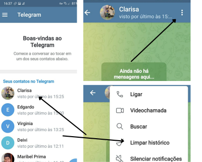 Cómo activar los mensajes temporales en chats normales y grupos de Telegram
